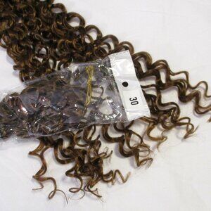 #30 WAVY CURLY – WATER WAVE CROCHET HAIR – SYNTHETIC – NEW